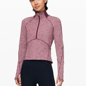 Lululemon always alert 1/2 zip